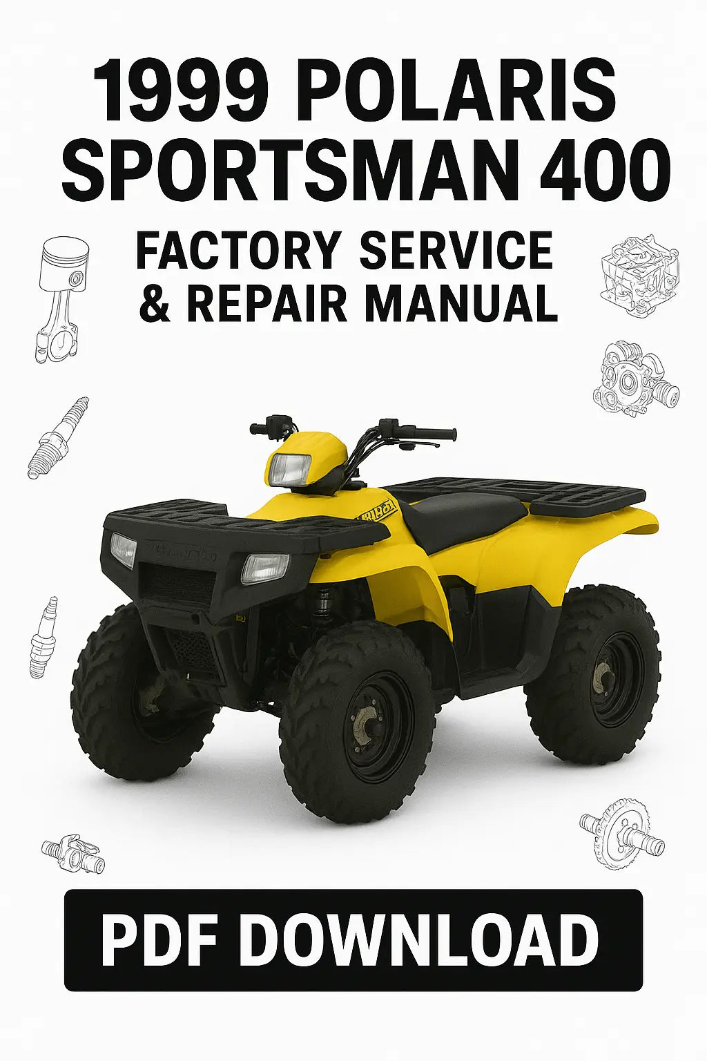 1999 Polaris Sportsman 400 Workshop Service & Repair Manual PDF