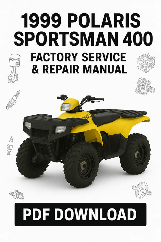 1999 Polaris Sportsman 400 Workshop Service & Repair Manual PDF
