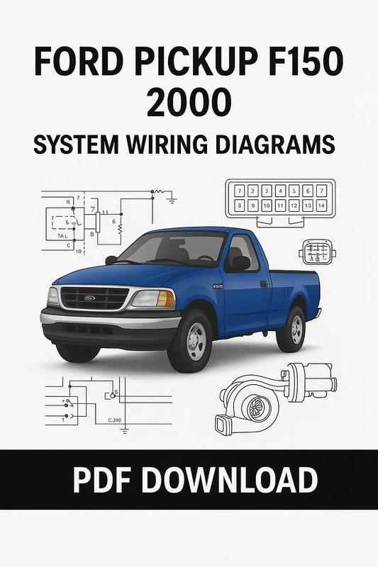 Ford Pickup F-150 2000 System Wiring Diagrams Manual | PDF Download
