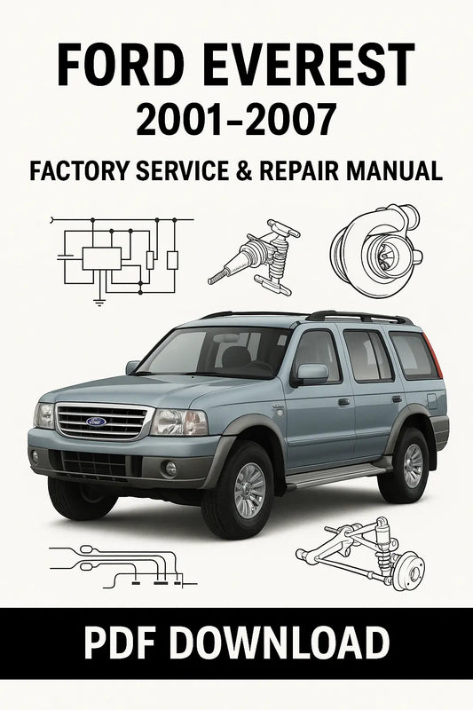 Download Ford Everest 2001-2007 Factory Service & Repair Manual PDF from ManualsBay.com