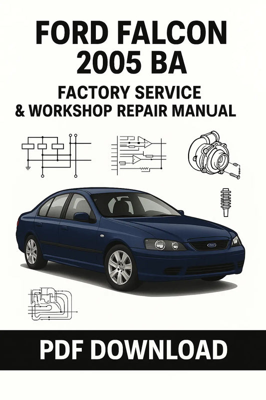 Download Ford Falcon 2005 BA Factory Service & Workshop Repair Manual PDF from ManualsBay.com