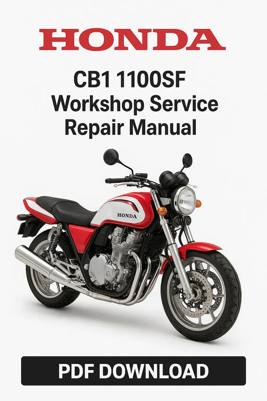Honda CB1 1100SF Motorcycle Workshop Service Repair Manual Download