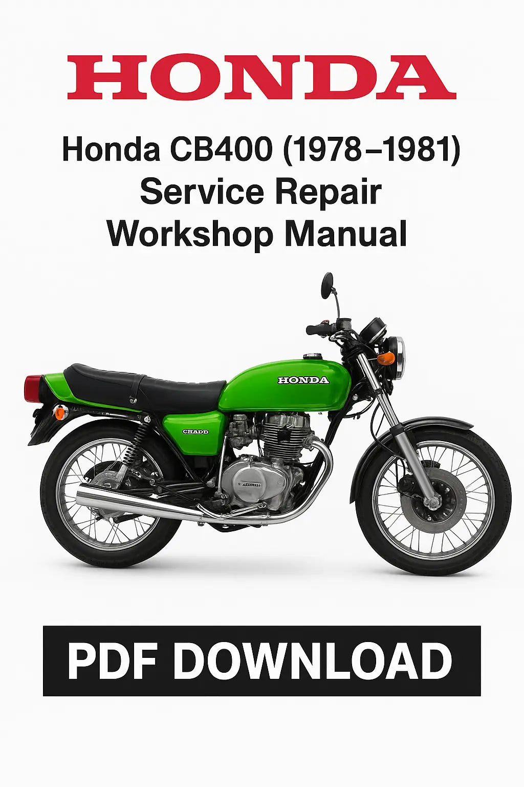 Honda CB400 (1978–1981) Service Repair Workshop Manual | ManualsBay