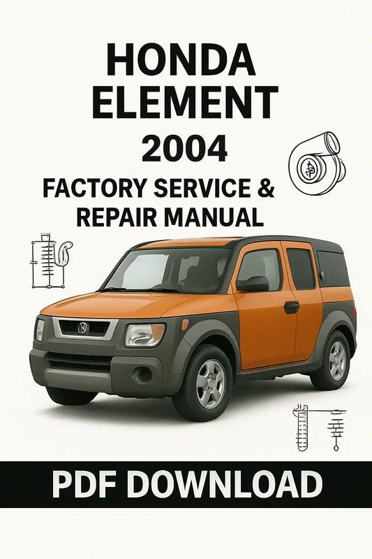 Download Honda Element 2004 Workshop Manual PDF – Complete Service & Repair Guide