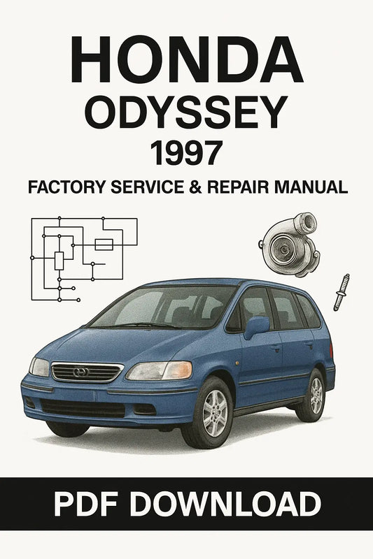 Download Honda Odyssey 1997 Workshop Manual – 2.2L SOHC Engine PDF with Wiring Diagrams and Repair Guide