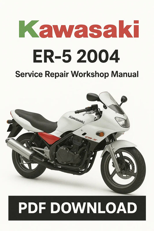 Kawasaki ER-5 2004 Factory Service Repair Workshop Manual PDF Download