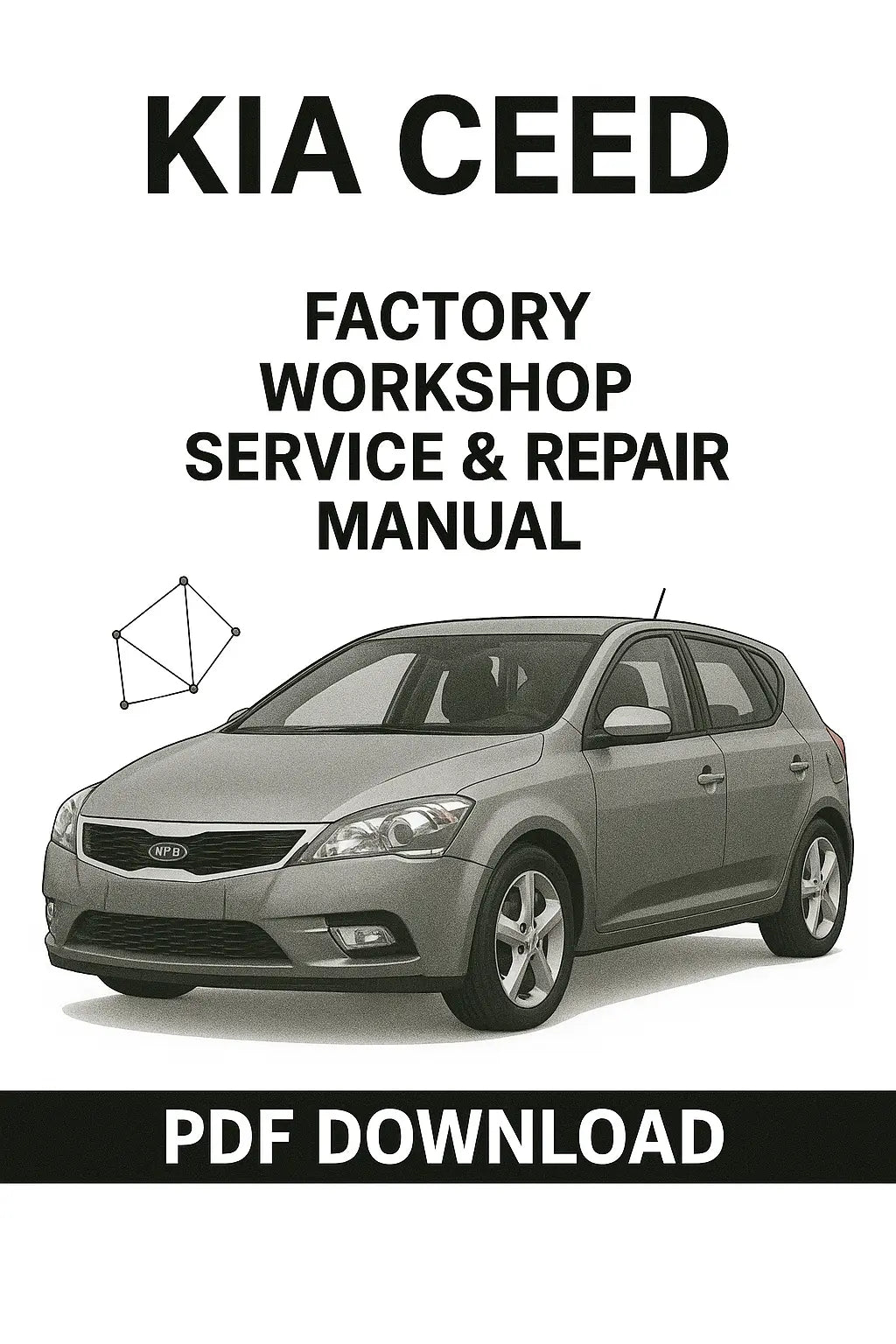 Download Kia Ceed Factory Workshop Service Manual PDF with engine repair procedures, wiring diagrams, and factory specifications.