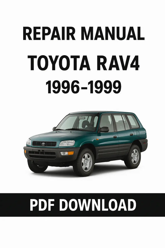 Toyota RAV4 1996-1999 Factory Service Repair Manual PDF Download